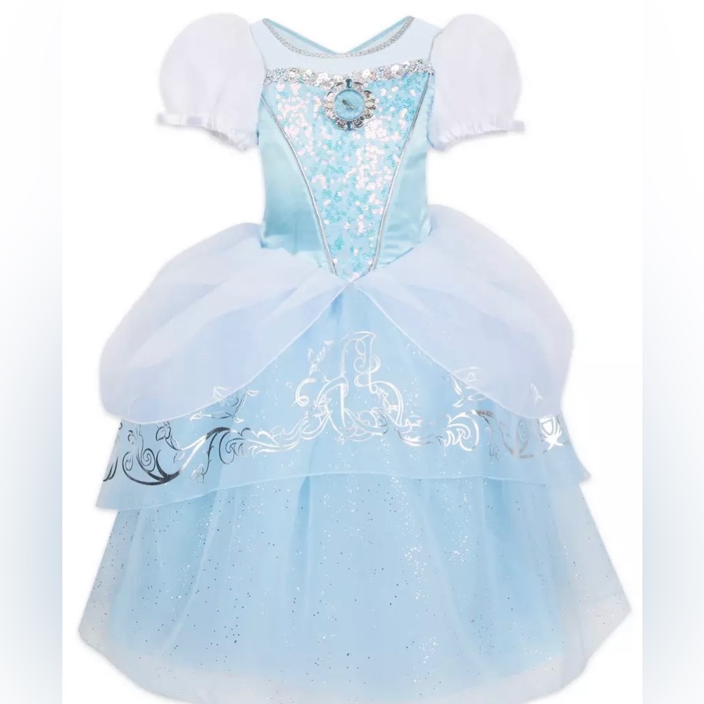 DISNEY-CINDERELLA COSTUME FOR KIDS SIZE 5-6